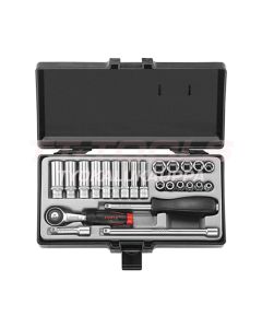 Force Hylsysarja 1/4" 4-13mm + Pitkät Hylsyt - 2253-72