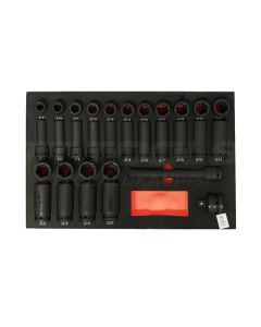 Force Konehylsysarja + Pitkät 3/4" 17-36mm - 6321