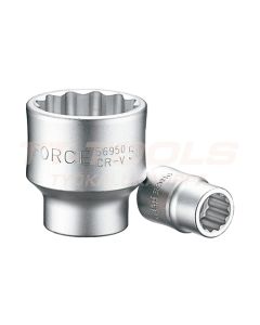 Force 12-kulma Hylsy 3/4" - 569