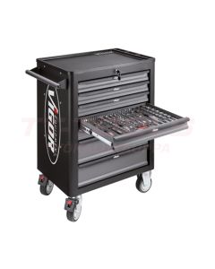 Vigor Työkaluvaunu 7-laatikkoa + 344-osaa - V4560