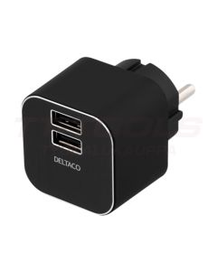Deltaco Laturi USB 230V - AC71