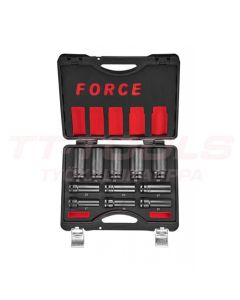 Force Konehylsysarja Pitkä 3/4" 17-38mm - 6115D