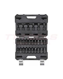 Force 6-kolo + Torx + XZN-konekärkihylsysarja 1/2” 4-19mm - 4267