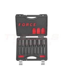 Force Konehylsysarja Pitkä 1/2" 10-36mm - 4166D