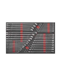 Force Kiintorengasavainsarja 6-32mm + 1/4"-1-1/4" - 5411
