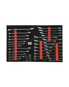 Force Kiintoavain + Räikkälenkkisarja mm+Tuuma - 5366