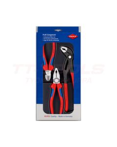 Knipex 00 20 09 V01 Pihtisarja Linjapihti, Sivuleikkuri ja Yleispihti