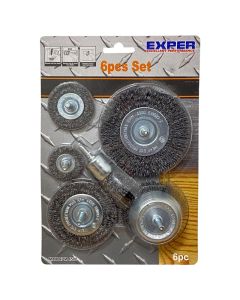 Exper Teräsharjasarja 6-osaa Kara 6mm - 900433106