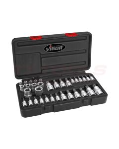 Vigor Torx-avainsarja T+E-hylsyt - V1781N