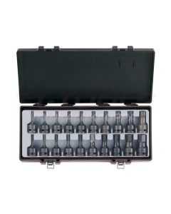 Force 6-kolo+Torx Konekärkihylsysarja 1/2" 4-19mm - 4205