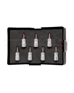 Force Torx-kärkihylsysarja 1/4" T10-T40 - K20711