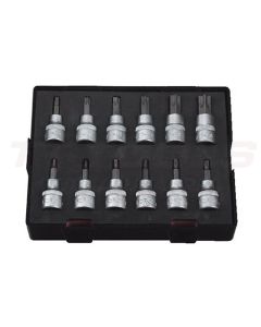 Force Torx-kärkihylsysarja 3/8" T8-T60 - K3123