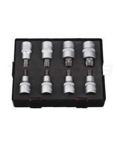 Force XZN-kärkihylsysarja 1/2" M5-M14 - K4086