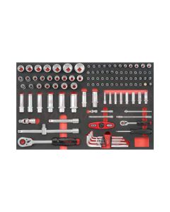 Force Hylsysarja 1/4"+1/2" 116-osaa - 41161