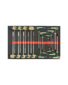 Force Torx-T-avainsarja 19-osaa - 2196