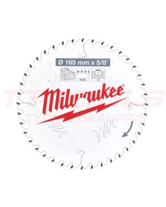 Milwaukee Pyörösahanterä 165x15,87x1,6mm Z40 - 4932471312