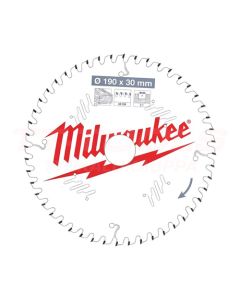 Milwaukee Pyörösahanterä 190x30x2,1mm Z48 - 4932471380