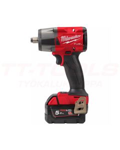 Milwaukee Akkumutterinväännin 1/2" 18V 2x5Ah 881Nm - 4933478450