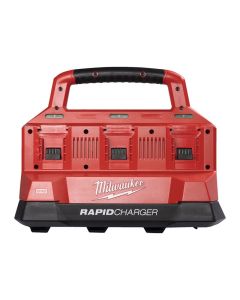 Milwaukee Packout Akkulaturi 6-Akulle 14-18V 230V - 4932480162