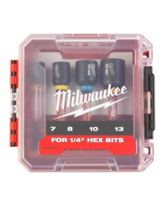 Milwaukee Magneettihylsysarja 7,8,10,13mm/65mm - 4932492445