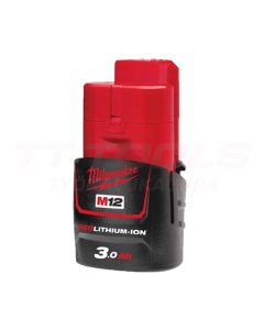 Milwaukee Vara-akku 12V 3,0Ah Li-Ion M12 B3 - 4932451388