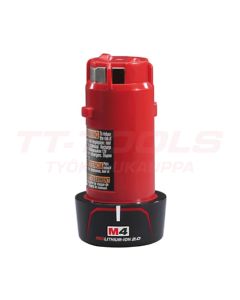 Milwaukee Vara-akku 4,0V 2,0Ah Li-Ion M4 B2 - 4932430098