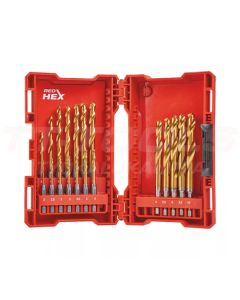 Milwaukee Bit-Metalliporasarja 2-10mm 19-osaa - 4932493866