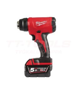 Milwaukee Akkukuumailmapuhallin 18V 2x5,0Ah - 4933459772