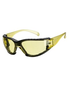 Portwest Suojalasit Kirkas Kelta/Musta - PS32CLR