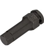 Hazet Pitkä 6-kolokonehylsy 1/2"/24mm Pit.75mm - 985S- LG