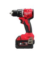 Milwaukee Akkuporakone 18V 2x5Ah Ist.13mm - 4933492835