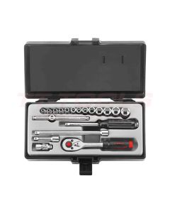 Force 12-kulm.Hylsysarja 1/4" 5/32”-9/16” - 2203S-9