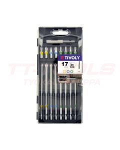 Tivoly Bitsisarja PH/PZ/Torx 25mm+120mm