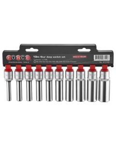 Force Pitkä E-Torx-hylsykisko 1/2" E8-E24 - 41019D