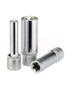 Force Pitkä E-Torx-hylsy 1/2" - 54677
