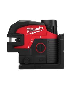 Milwaukee Ristiviiva-/4-pistelaser Vihreä 38m 3Ah - 4933479203