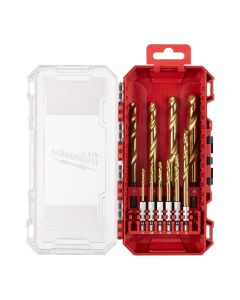 Milwaukee Bit-metalliporasarja 3-10mm 10-osaa - 4932493865