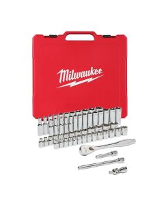 Milwaukee Hylsysarja 3/8" mm+tuuma 56-osaa - 4932464946